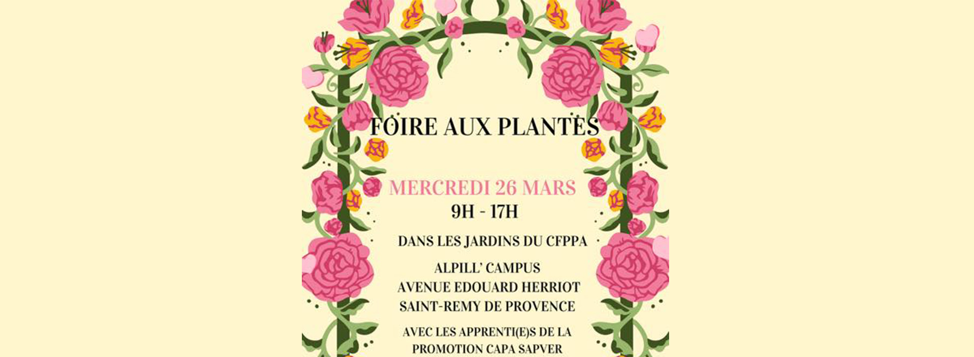 Foire aux plantes - Allpil' Campus