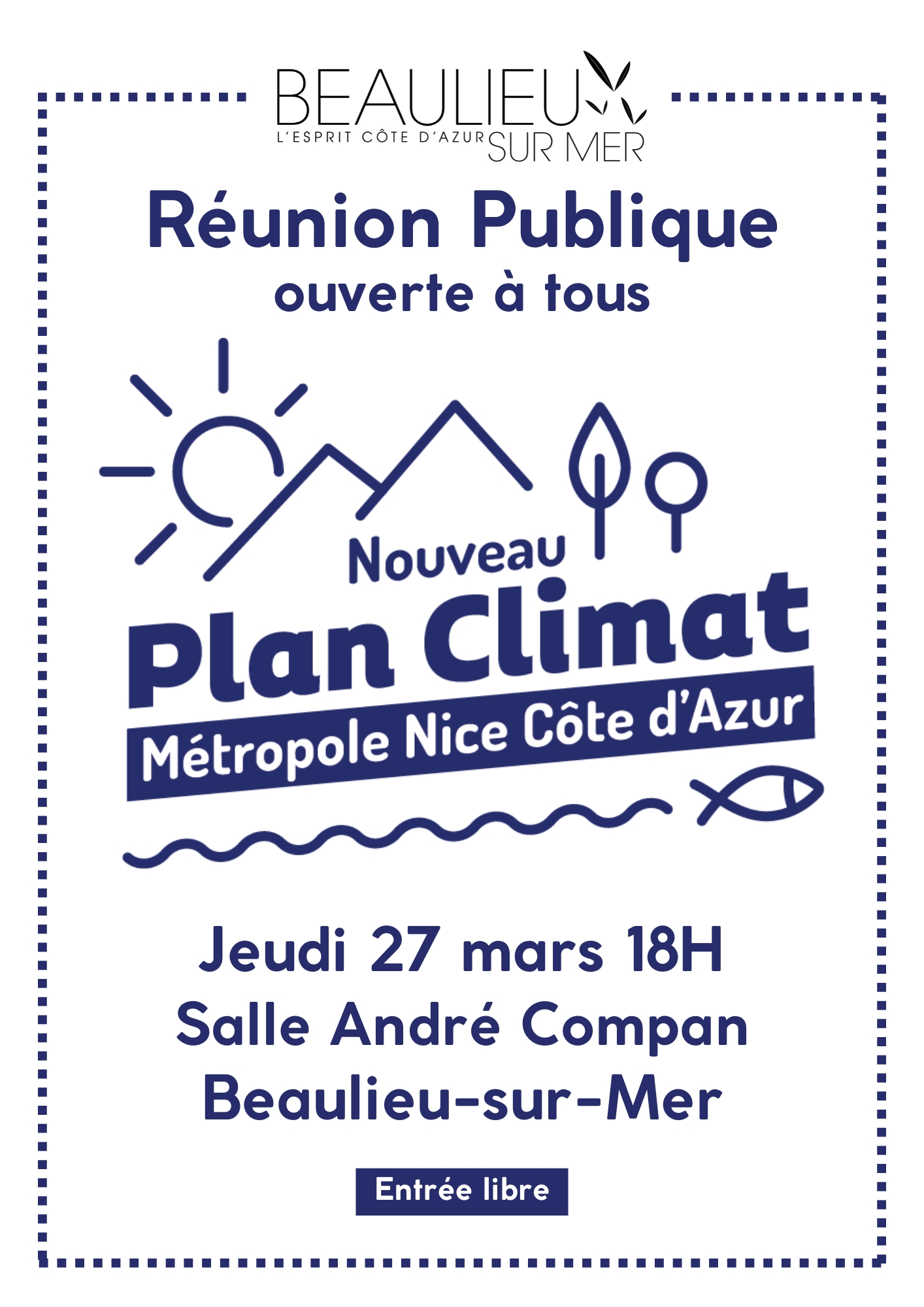 Runion Publique sur le Plan Climat