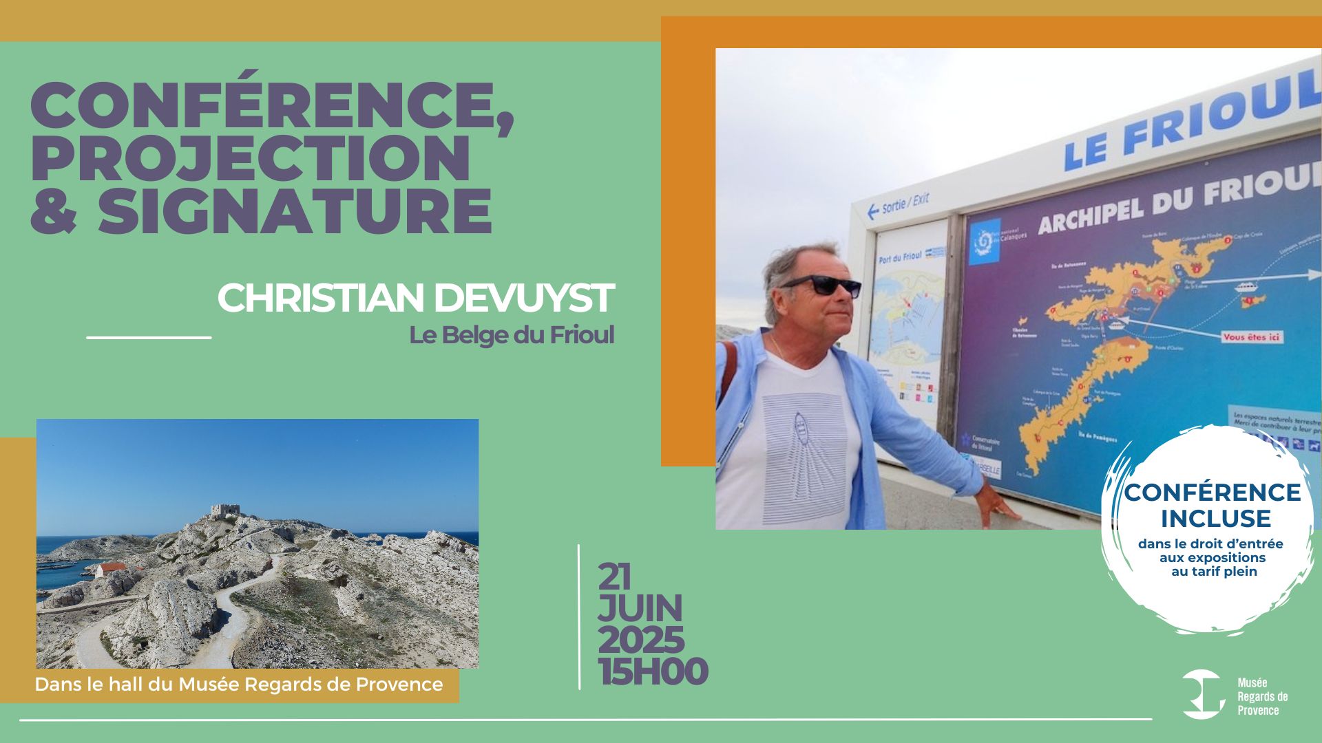 Confrence et projection de Christian Devuyst : 
