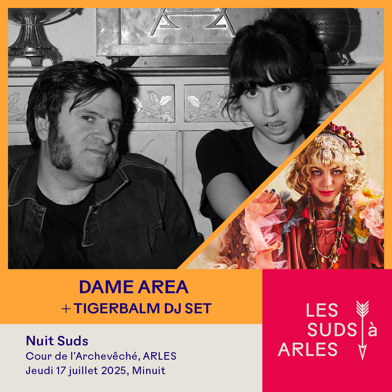Nuits Suds : Dame Area + Tigerbalm (DJ set)